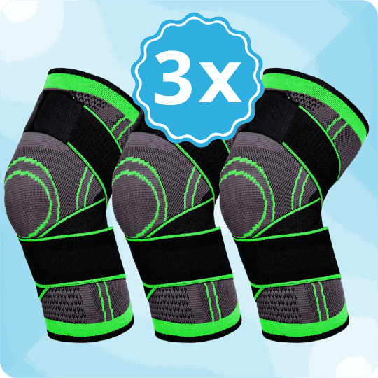 3 Stykk KneStøtte-Pro